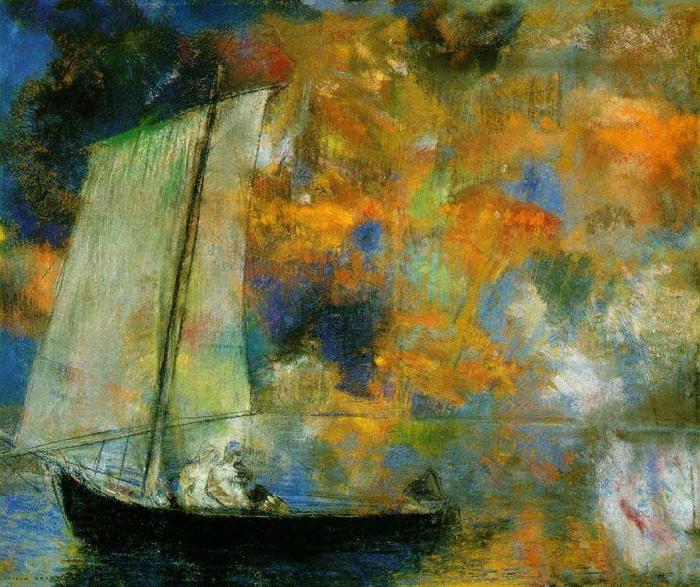Odilon Redon Flower Clouds, China oil painting art